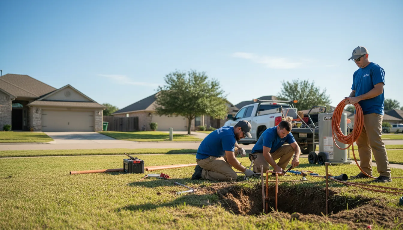 Plumber in Highlands, TX near me